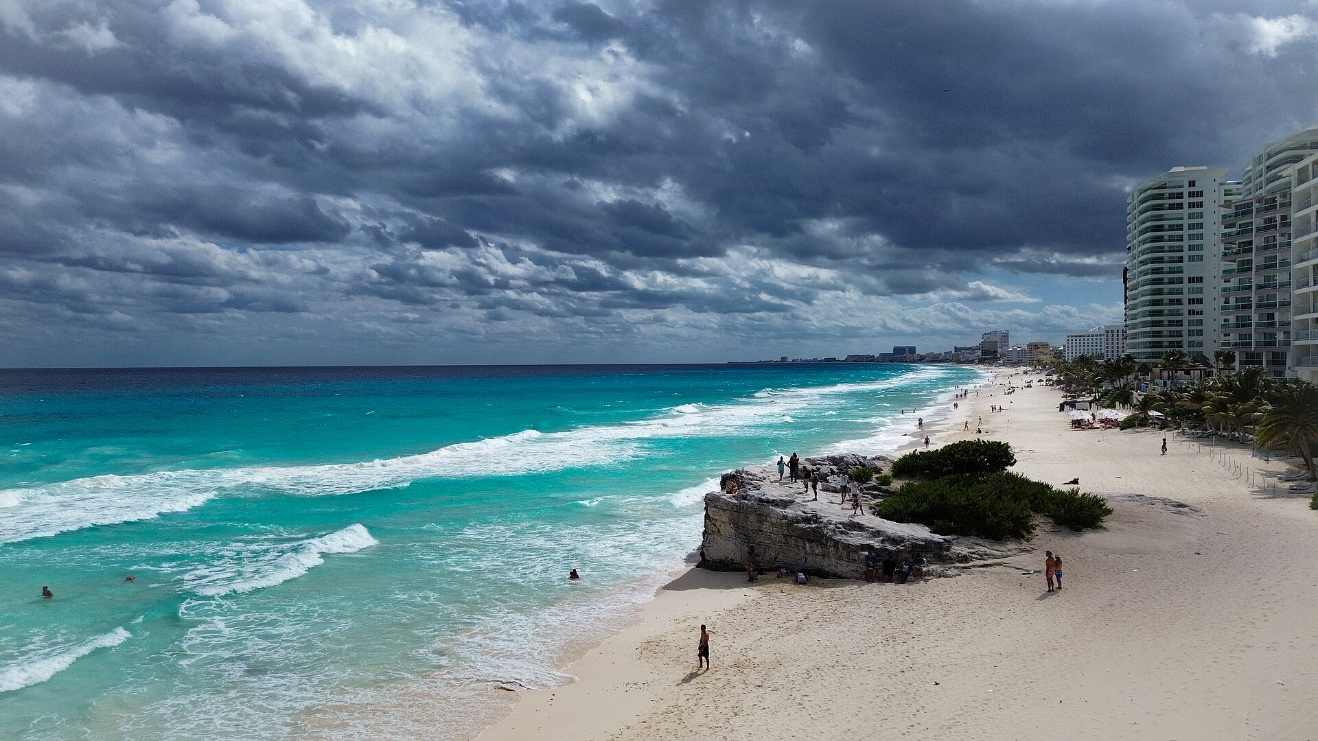 Mar Caribe de Cancún